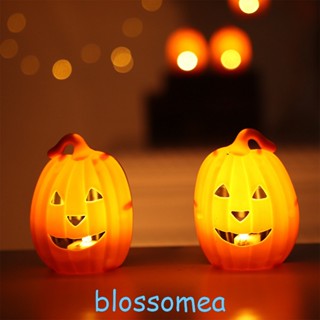 Blossomea โคมไฟเทียน Led ใช้แบตเตอรี่ ไร้เปลวไฟ สําหรับฮาโลวีน