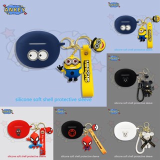 Case For Realme Buds Air 5 Pro T100 Air 2 Air 3 Neo Earphone Silicone Cover Lovely Minions Earbuds Soft Protective Headphone Headset Skin