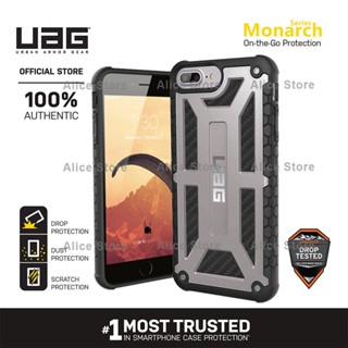 Uag เคสโทรศัพท์มือถือ กันกระแทก สีเทา สําหรับ iPhone 7 Plus iPhone 8 Plus