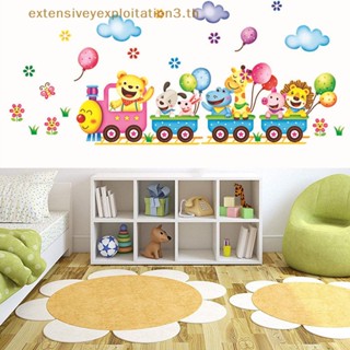 &amp; Hg &amp; Animals DIY สติกเกอร์ติดผนัง สําหรับห้องเด็กเล็ก ตกแต่งบ้าน
 .