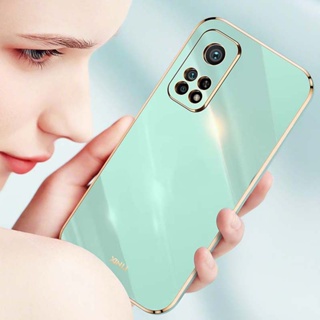 เคสโทรศัพท์มือถือชุบโลหะ 6D ขอบตรง บางพิเศษ หรูหรา สําหรับ Xiaomi 11 11Pro 11Lite 11T Pro 11Ultra 12 12X 12S Ultra 12Pro 12Lite