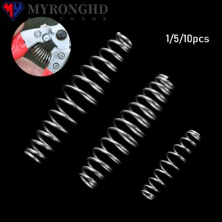 Myronghd อะไหล่สปริงเหล็ก คุณภาพสูง สําหรับกรรไกร 1 5 10 ชิ้น