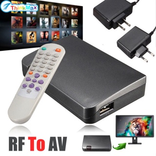 Rf เป็น AV อะนาล็อก TV ตัวรับสัญญาณ ตัวแปลง Modulator อะแดปเตอร์ไฟ USB พร้อมวิดีโอ