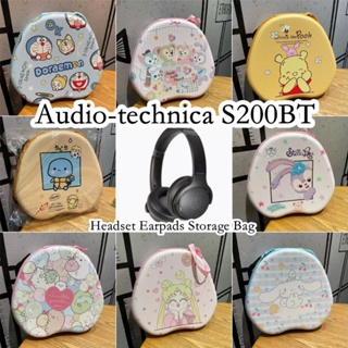 【imamura】เคสหูฟัง ลายการ์ตูนหมีสตรอเบอร์รี่ สําหรับ Audio-technica S200BT S200BT