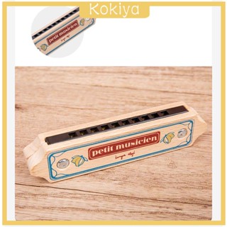 [Kokiya] เครื่องดนตรีกลองฮาร์โมนิก้า กระดิ่ง เคาะทรัมเป็ต ของเล่นสําหรับเด็ก ปาร์ตี้ 5 ชิ้น