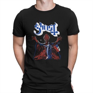 Papa Emeritus Ghost Men T Shirt Ghost BC Novelty Tee Shirt Short Sleeve Round Collar T Shirts Cotton Classic Clothes| |