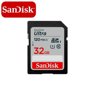 SD Card การ์ด SanDisk Ultra 120MB ® SDHC™ และการ์ด SDXC™ 32GB-128GB