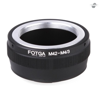 {fly} แหวนอะแดปเตอร์ Fotga สําหรับเลนส์ M42 เป็นเมาท์กล้อง Micro 4/3 Olympus Panasonic DSLR