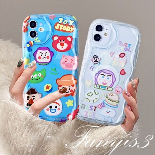 เคสโทรศัพท์มือถือ ซิลิโคนนิ่ม TPU ขอบโค้ง ลายการ์ตูน Toy Story 3D สําหรับ IPhone 15 14 13 12 11 Pro Max X XR Xs Max 8 7 6s Plus SE 2020