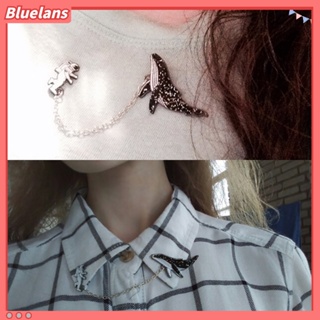 Bluelans เข็มกลัด รูปการ์ตูนปลาวาฬ อวกาศน่ารัก 1 ชุด