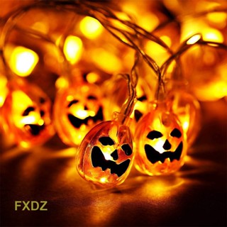 Fxdz ไฟ Led 20 ดวง รูปฟักทอง ผี พร็อพสําหรับตกแต่งปาร์ตี้ กลางแจ้ง