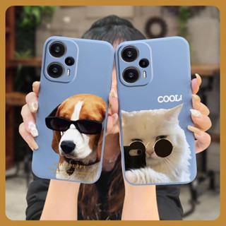 soft shell Anti-fall Phone Case For Redmi Note12 Turbo/Xiaomi Poco F5 5G
Back Cover Camera all inclusive Cartoon Lens package protective case