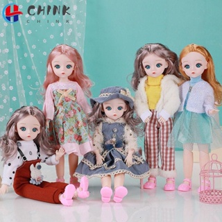 Chink ชุดเดรสเจ้าหญิง หลายสไตล์ 11.5 นิ้ว 1/6 BJD สําหรับตุ๊กตา