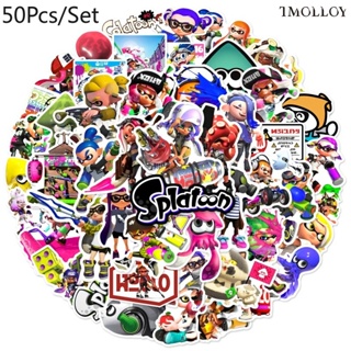 [T] สติกเกอร์รูปลอก กันน้ํา ลายเกม Splatoon สําหรับตกแต่งของเล่น 50 ชิ้น ต่อชุด