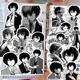 65 ชิ้น / ชุด ❉ Bungo Stray Dogs. สติกเกอร์ Dazai Osamu Series 01 สําหรับติดตกแต่ง ❉ สติกเกอร์แฟชั่น กันน้ํา ลาย Doodle DIY