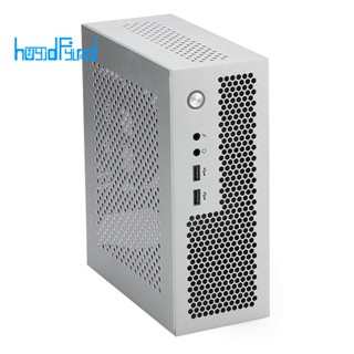 A09 HTPC เคสคอมพิวเตอร์ Mini ITX Gaming PC Chassis Desktop Chassis USB2.0 Computer Case Home Computer Case