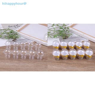 Hihappyhour ถ้วยพลาสติกจิ๋ว พร้อมฝาปิด สําหรับบ้านตุ๊กตา 10 ชิ้น
 ใหม่