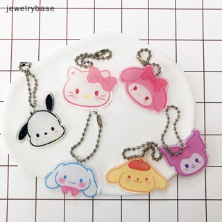 SANRIO [jewelrybase] พวงกุญแจอะคริลิค จี้การ์ตูน Hello Kitty Purin Pachacco น่ารัก สําหรับกระเป๋านักเรียน กระเป๋าเป้สะพายหลัง