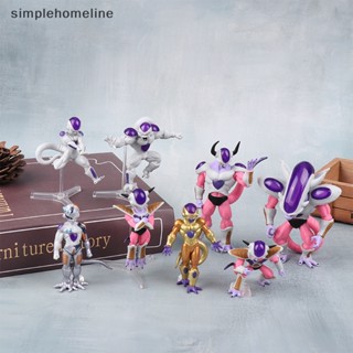 [simplehomeline] โมเดลฟิกเกอร์ PVC รูปปั้นอนิเมะ Dragon Ball Z Frieza GK 8 ชิ้น