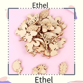 Ethel1 เห็ดไม้แฮนด์เมด 50 ชิ้น