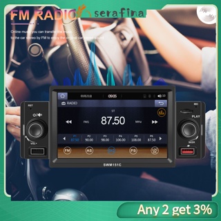 Rf เครื่องเล่น Mp5 วิทยุ บลูทูธ 5 นิ้ว 1 Din เข้ากันได้กับรถยนต์ สําหรับ Carplay