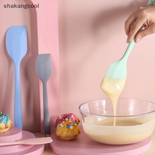 Shakangcool ไม้พายซิลิโคน สําหรับผสมแป้ง ครีม เนย เค้ก 1 ชิ้น SGL