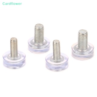 &lt;Cardflower&gt; แผ่นสไลด์ปรับระดับขาโต๊ะ เก้าอี้ เฟอร์นิเจอร์ เหล็กใส M6 M8 สกรูกันลื่น ลดราคา 10 ชิ้น