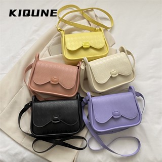 KIQUNE   กระเป๋าสะพาย ข้าง กระเป๋าผู้หญิงสะพายข้าง 2023 new  พิเศษ รุ่นใหม่ High quality สบาย L91TH7F 37Z230910