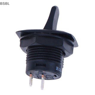 Bsbl R13-402A สวิตช์สลับ SPDT 2Pin เปิด-ปิด สีดํา 2 ตําแหน่ง