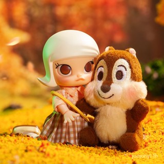 ตุ๊กตาฟิกเกอร์ POP MART POP MART MOLLY Chip n Dale Series ของเล่น ของขวัญวันเกิด สําหรับเด็ก