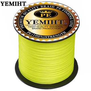 Yemiht สายเอ็นตกปลา PE แบบถัก 300 ม. 10-80LB 4 เส้น