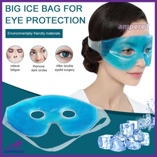 Cooling Ice Eye Mask บรรเทาความเมื่อยล้าลดความหมองคล้ำ Cold Eye Mask Sleep Mask Cooling Eyes Care Relaxing Gel Eye Pad -AME1