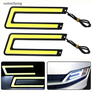 Nf หลอดไฟตัดหมอก 12V LED COB รูปตัว U สําหรับรถยนต์ 1 ชิ้น