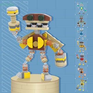 Nickolas บล็อกตัวต่อหุ่นยนต์ My Singing Wubbox Robot Parent-Child Wubbox ของเล่นสําหรับเด็ก ของขวัญวันเกิด DIY