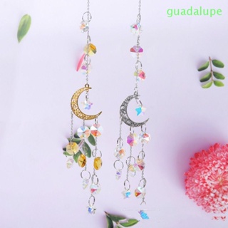 Guadalupe จี้คริสตัล รูปดวงจันทร์ ดาว 2 สี สําหรับตกแต่งบ้าน