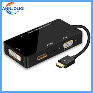 Ann ตัวแปลงแยก เป็น DVI VGA สําหรับแล็ปท็อป PC อุปกรณ์ต่อพ่วงคอมพิวเตอร์