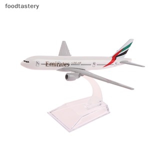 Fty โมเดลเครื่องบินโลหะ 1:400 Replica Emirates Airlines 777 ของเล่น สําหรับเด็กผู้ชาย