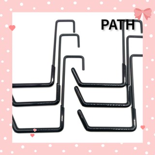 Path ตะขอแขวนจักรยาน รูปตัว S ขนาดใหญ่ สีดํา 6 ชิ้น