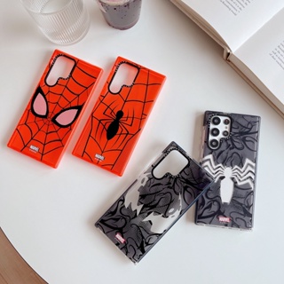 Casetify เคสโทรศัพท์มือถือเจลนิ่ม กันกระแทก ลาย Spider Man Venom สําหรับ Samsung Galaxy S20 S21 S22 Plus S23 Ultra