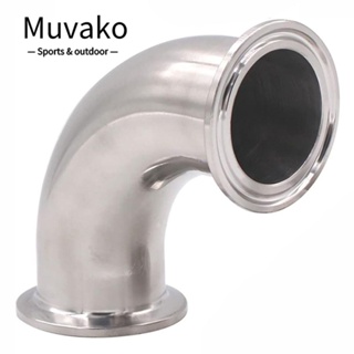 Muvako ท่อ OD สเตนเลส 1.5 นิ้ว สีเงิน 50.5 มม. 1 ชิ้น