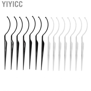 Yiyicc Display Stick Fake Eye Lash Tool Durable Exquisite Craft Plastic for Beauty Salon Beautician