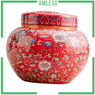 [Amleso] แจกันใส่ชา พร้อมฝาปิด อเนกประสงค์ สําหรับงานฝีมือ