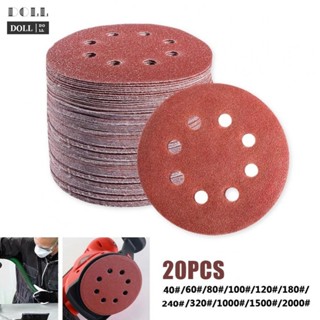 ⭐24H SHIPING ⭐Industrial Strength 125mm Round Sandpaper Discs Set of 20 Grit 40 2000