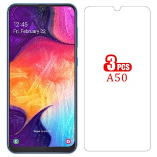 เคสโทรศัพท์มือถือกระจกนิรภัย กันรอยหน้าจอ สําหรับ samsung a50 a 50 50a a50