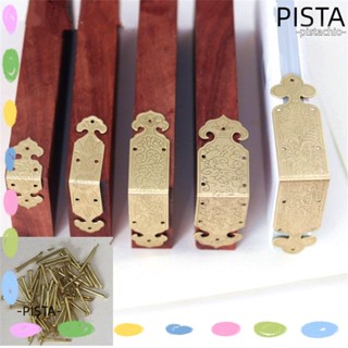 Pista อุปกรณ์โลหะแกะสลักมุม 8 ชิ้น DIY