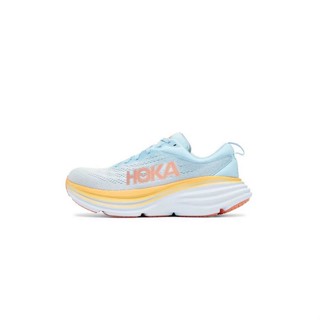 Hoka ONE ONE Bondi 8 รองเท้าผ้าใบลําลอง ระบายอากาศ เหมาะกับการวิ่ง เล่นกีฬา แฟชั่นสําหรับผู้ชาย ผู้หญิง hqaexl22 19265