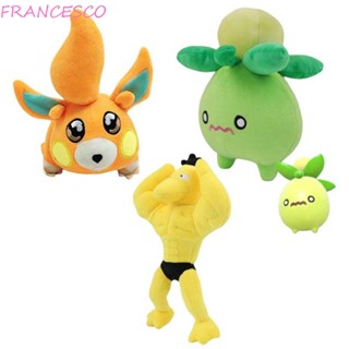 Francesco ตุ๊กตาการ์ตูนโปเกม่อน Pikachu Peluche ขนนิ่ม เหมาะกับของขวัญ ของเล่นสําหรับเด็ก ตกแต่งบ้าน