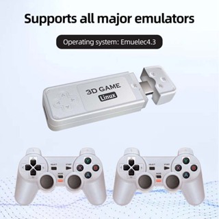 Y6 Retro Video Game Stick Emuelec4.3 Multiple Languages Gift for Kids and Adults