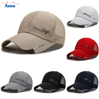 【Anna】Long Brim Baseball Cap Sun Visor Hat Breathable Sport Duck Tongue Fising Hat