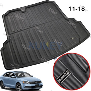 Zr ถาดรองพื้นหลังรถยนต์ สําหรับ VW JETTA A6 MK6 2012-2018 2013 2014 2015 2016 2017